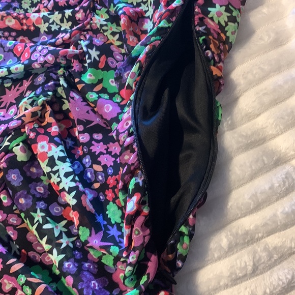 New Zara floral print draped dress size XS - Picture 5 of 6